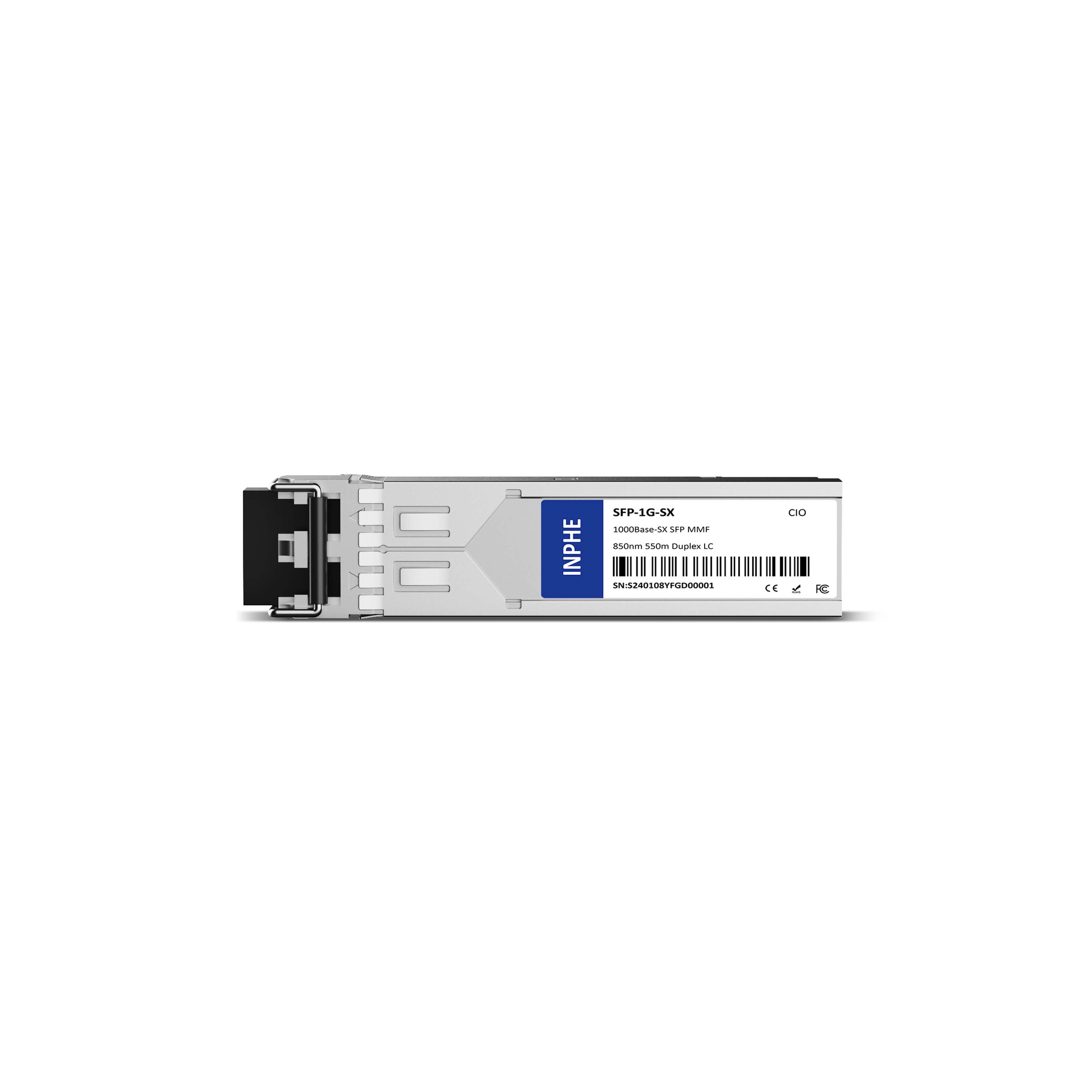 Juniper 740-011613 SFP-1G-SX-C Compatible SFP 1.25G SX 850nm 550m MMF Duplex LC DDM/DOM Optics Transceiver