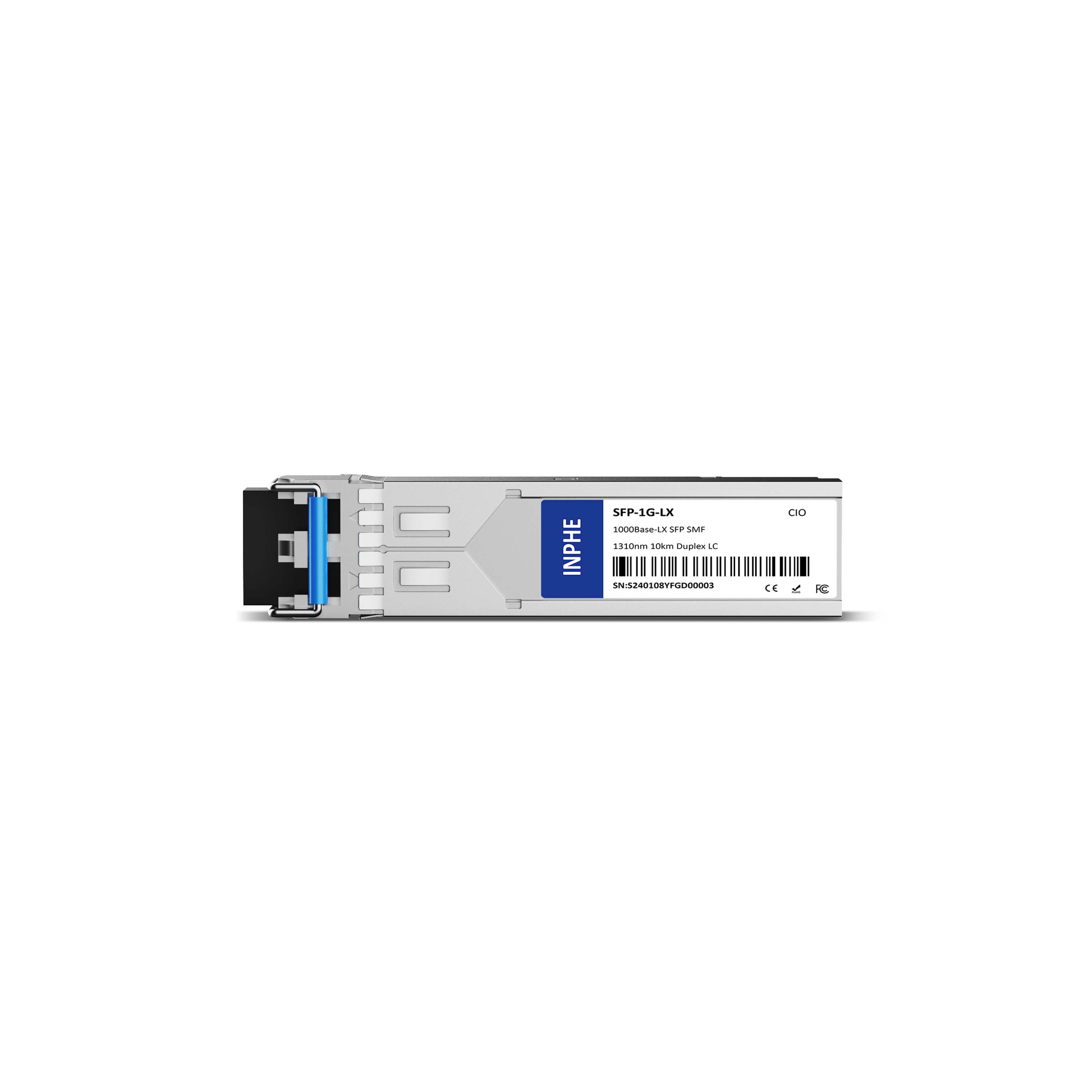Cisco GLC-LH-SMD Compatible SFP 1.25G LX 1310nm 10km SMF Duplex LC DDM/DOM Optics Transceiver