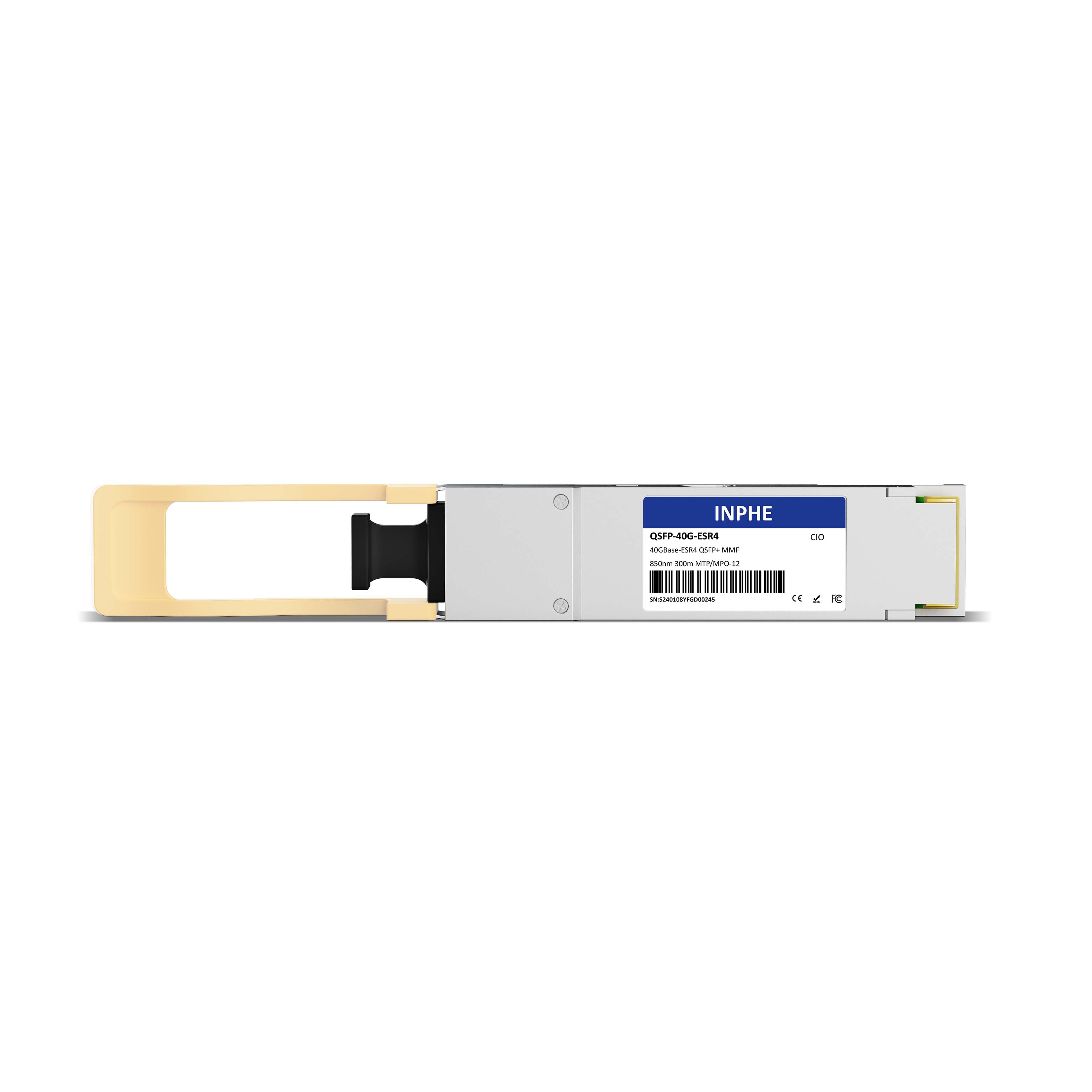 Arista QSFP-40G-SR4 Compatible QSFP+ 40G SR4 850nm 300m MMF MPO/MTP-12 DDM/DOM Optics Transceiver