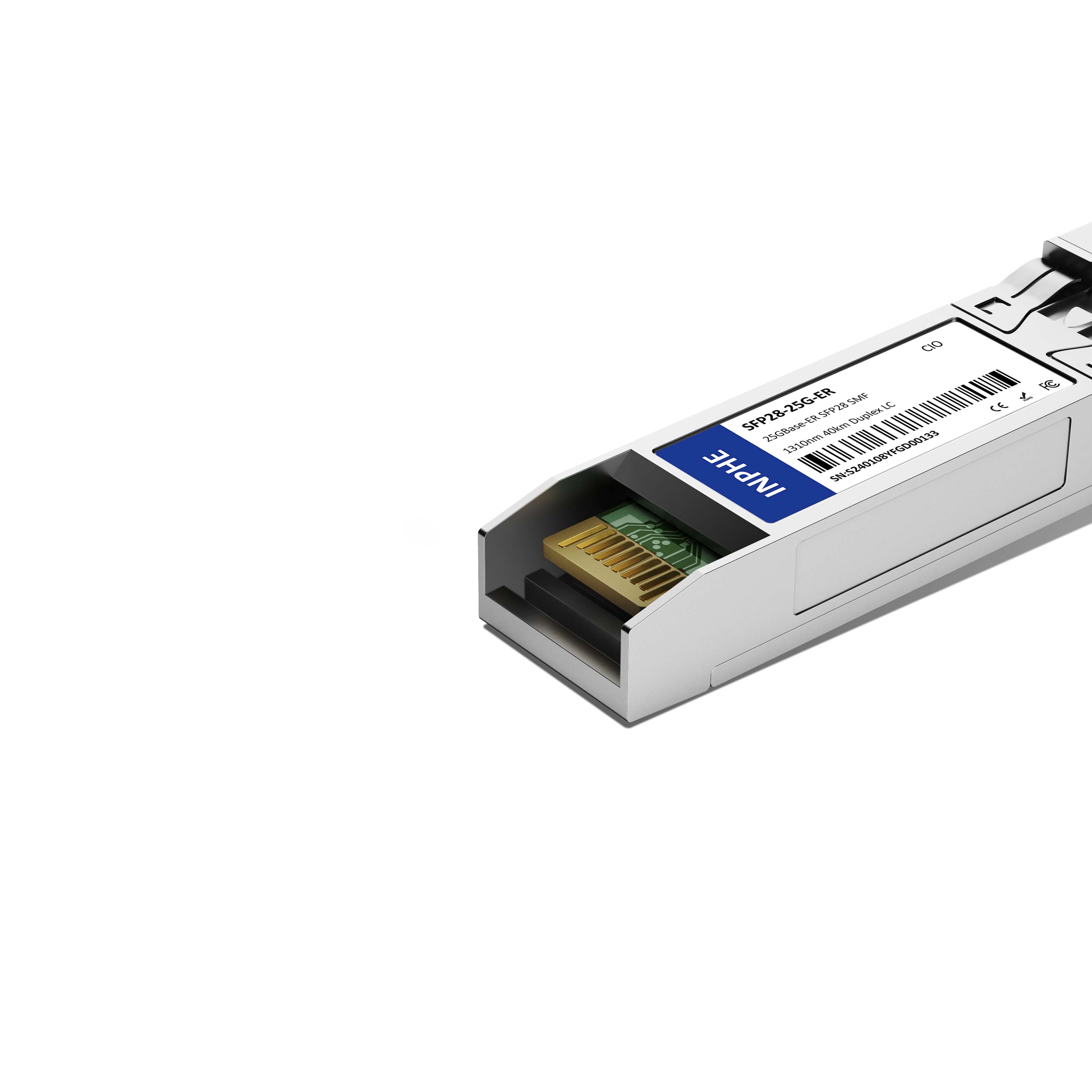 Cisco SFP-25G-ER-I Compatible SFP28 25G ER 1310nm 40km SMF Duplex LC DDM/DOM Optics Transceiver