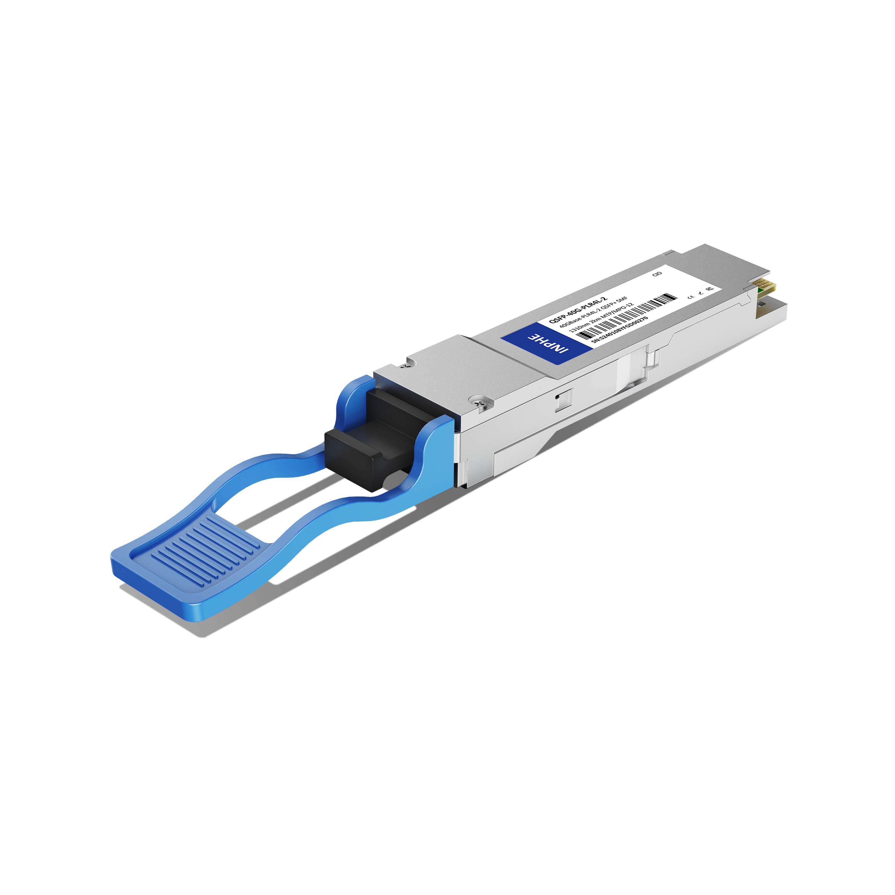Cisco QSFP-4X10G-LR-S Compatible QSFP+ 40G PLR4L 1310nm 2km SMF MPO/MTP-12 DDM/DOM Optics Transceiver, Support 4x10G LR