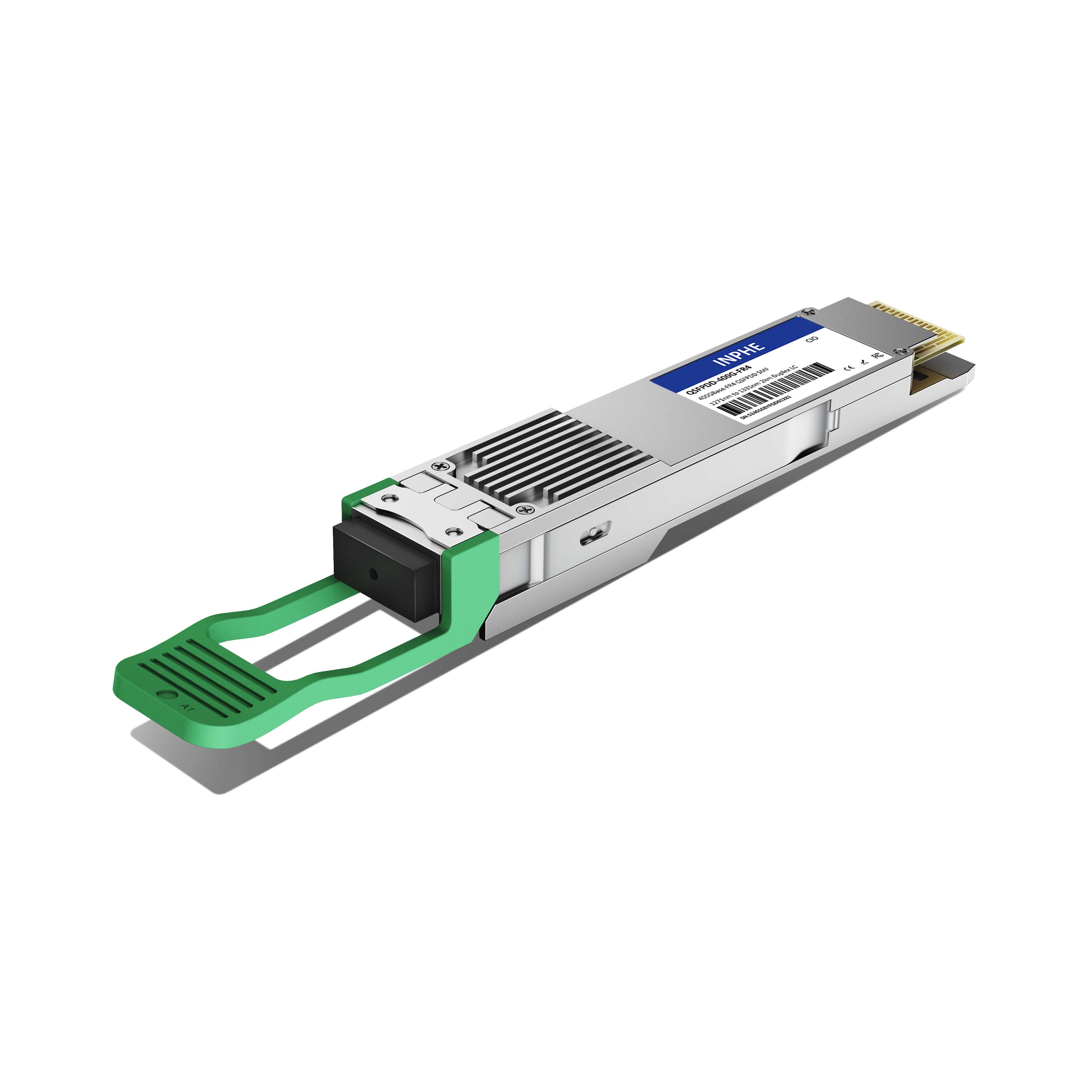Cisco QDD-4X100G-FR-S Compatible QSFPDD 400G FR4 1310nm 2km SMF MPO/MTP-12 DDM/DOM Optics Transceiver, Support 4x 100G FR1