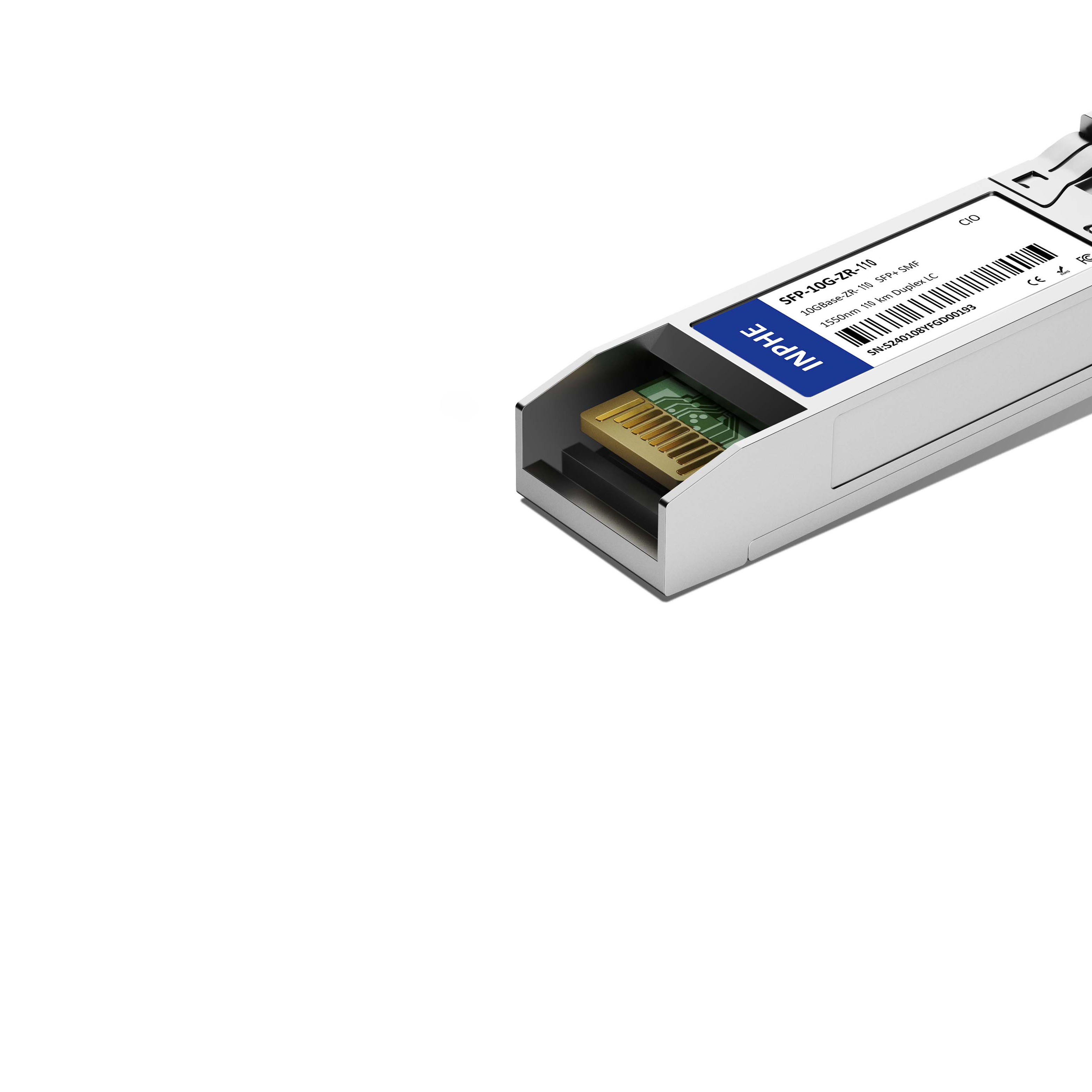Cisco SFP-10G-ZR-S Compatible SFP+ 10G ZR 1550nm 110km SMF Duplex LC DDM/DOM Optics Transceiver