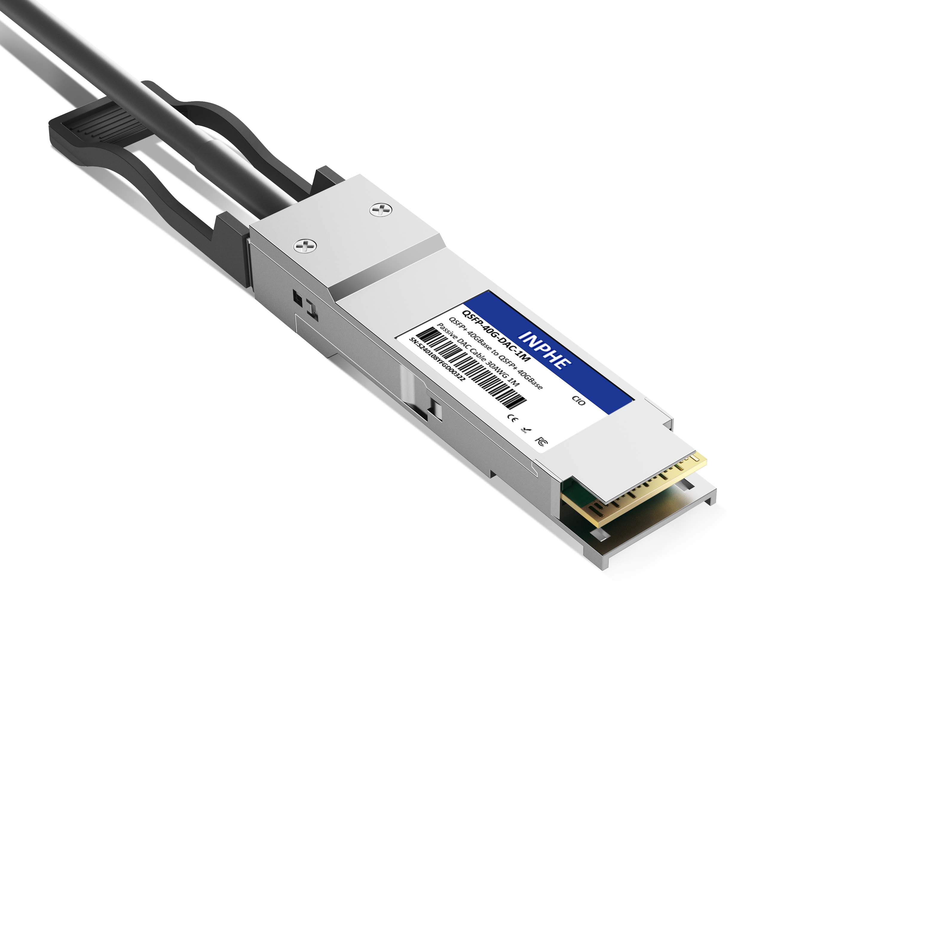 1m 3ft Cisco QSFP-H40G-CU1M Compatible QSFP+ 40GBASE to QSFP+ 40GBASE Passive Direct Attach Copper Twinax Cable 30AWG