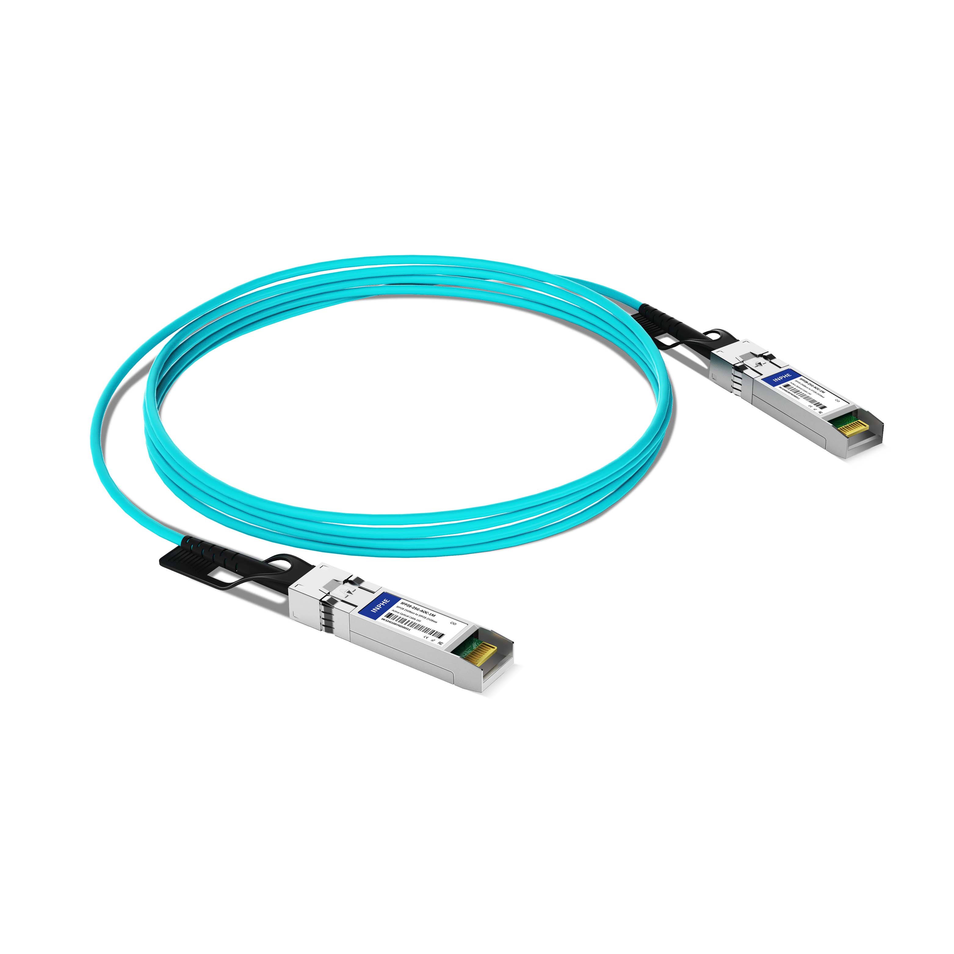 1m 3ft Cisco SFP-25G-AOC1M Compatible SFP28 25GBASE to SFP28 25GBASE Active Optical Cable
