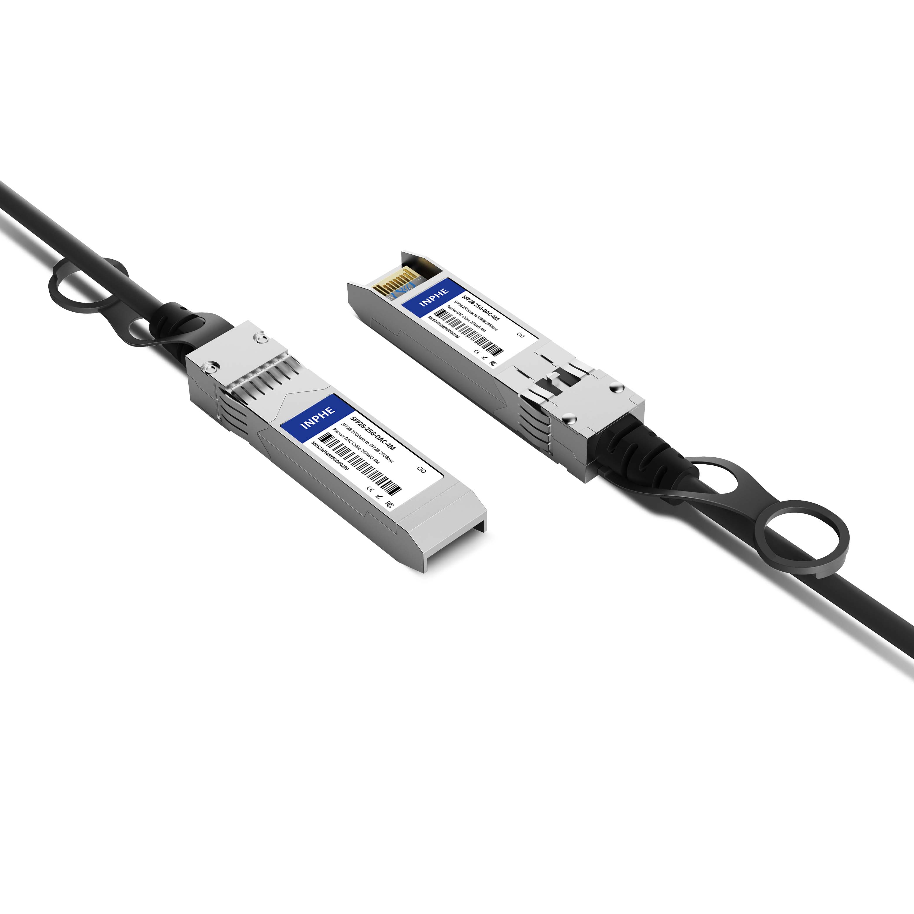 4m 13ft Cisco SFP-H25G-CU4M Compatible SFP28 25GBASE to SFP28 10GBASE Passive Direct Attach Copper Twinax Cable 26AWG