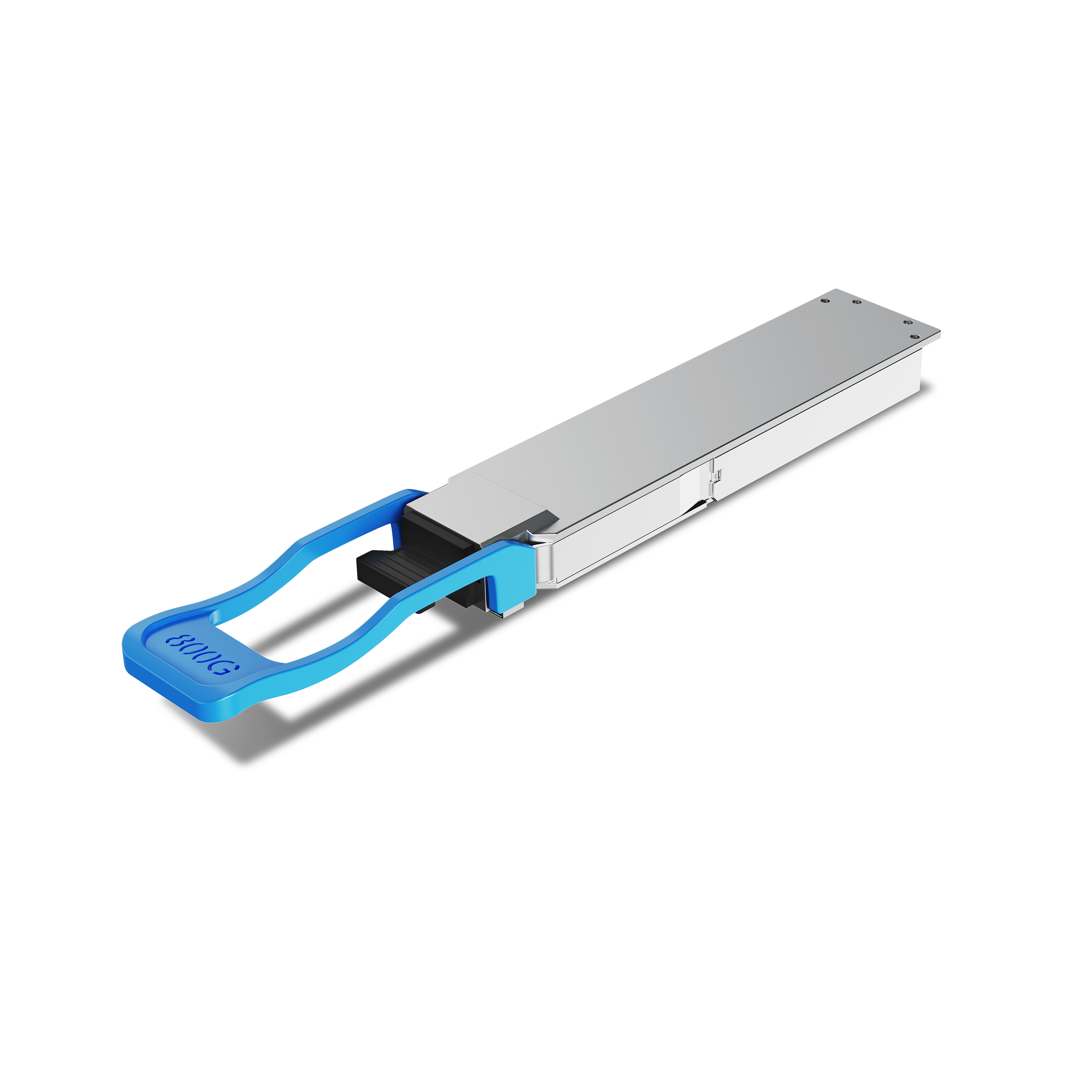 Cisco Compatible OSFP 800GBASE PLR4 1310nm 10km SMF MPO/MTP-12 With Dual CDR DDM/DOM Optics Transceiver, Flat Top