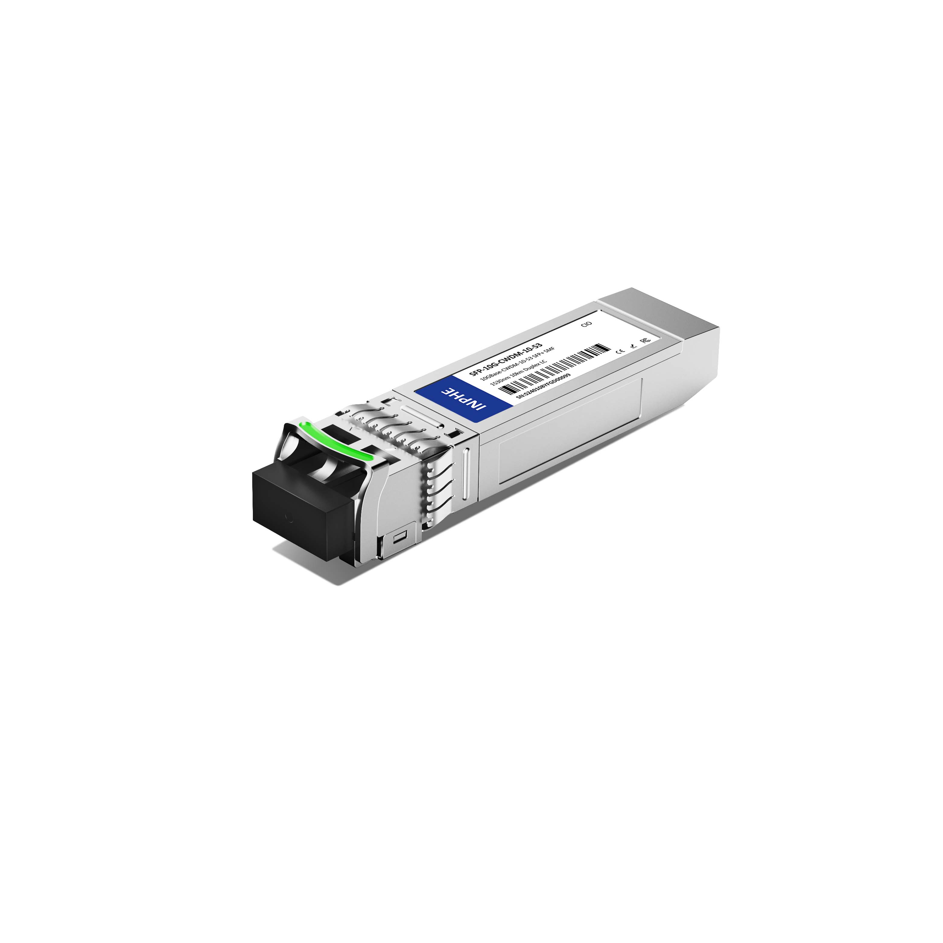 Cisco CWDM-SFP10G-1530-10 Compatible SFP+ 10G CWDM 1530 10km SMF Duplex LC DDM/DOM Optics Transceiver