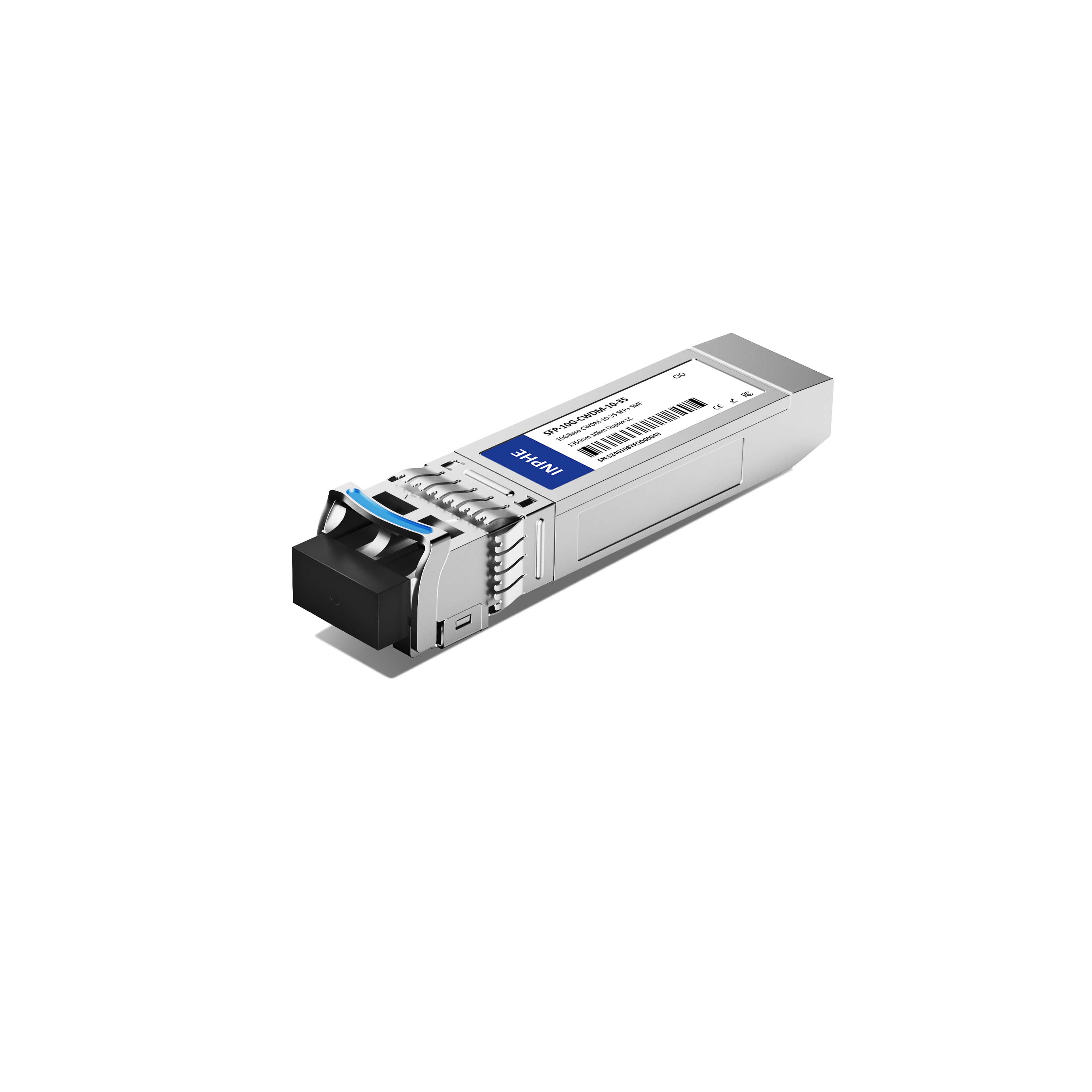 Cisco CWDM-SFP10G-1350-10 Compatible SFP+ 10G CWDM 1350 10km SMF Duplex LC DDM/DOM Optics Transceiver