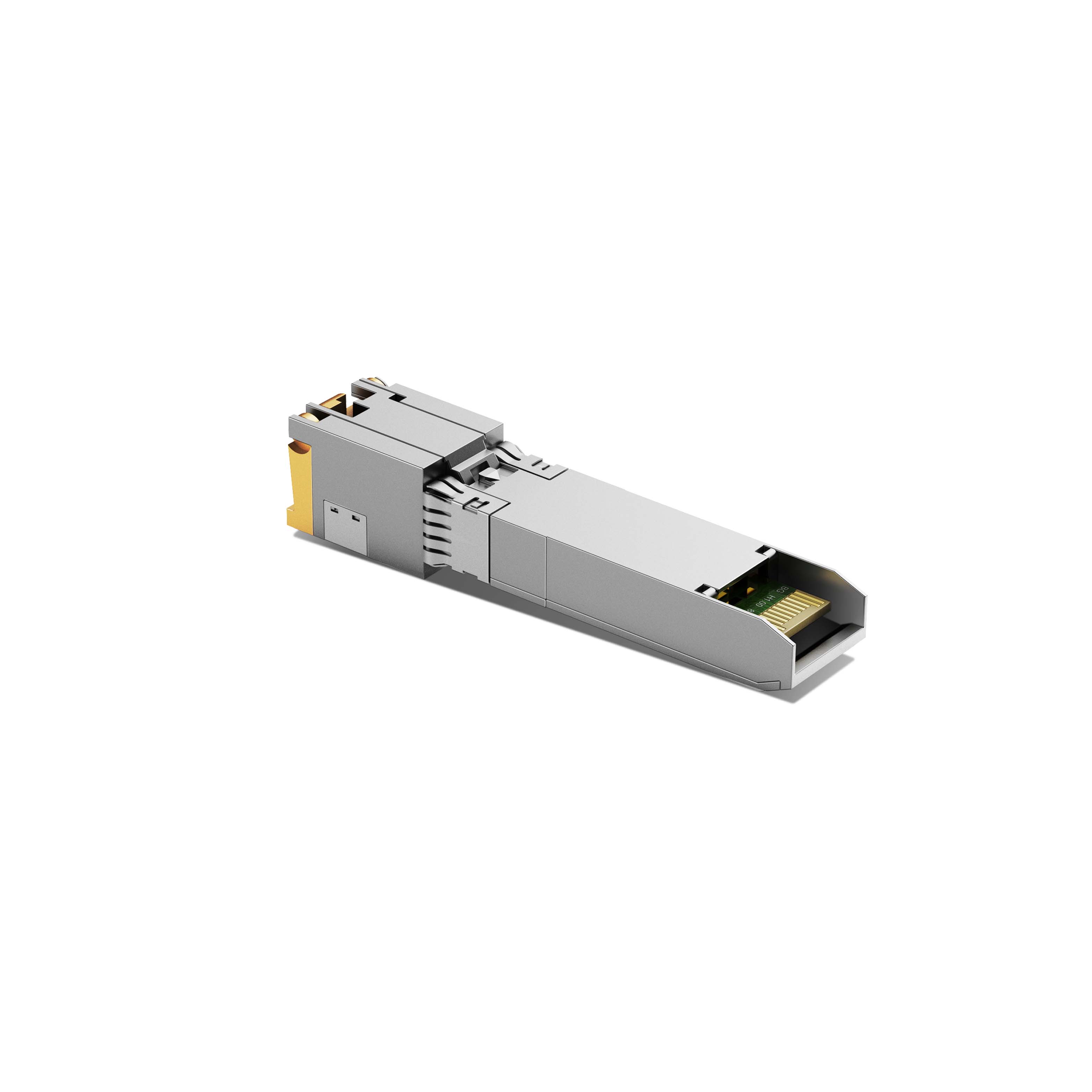 Broadcom 10G-T Compatible SFP+ 1G/2.5G/5G/10GBASE-T RJ45 30m Copper Transceiver