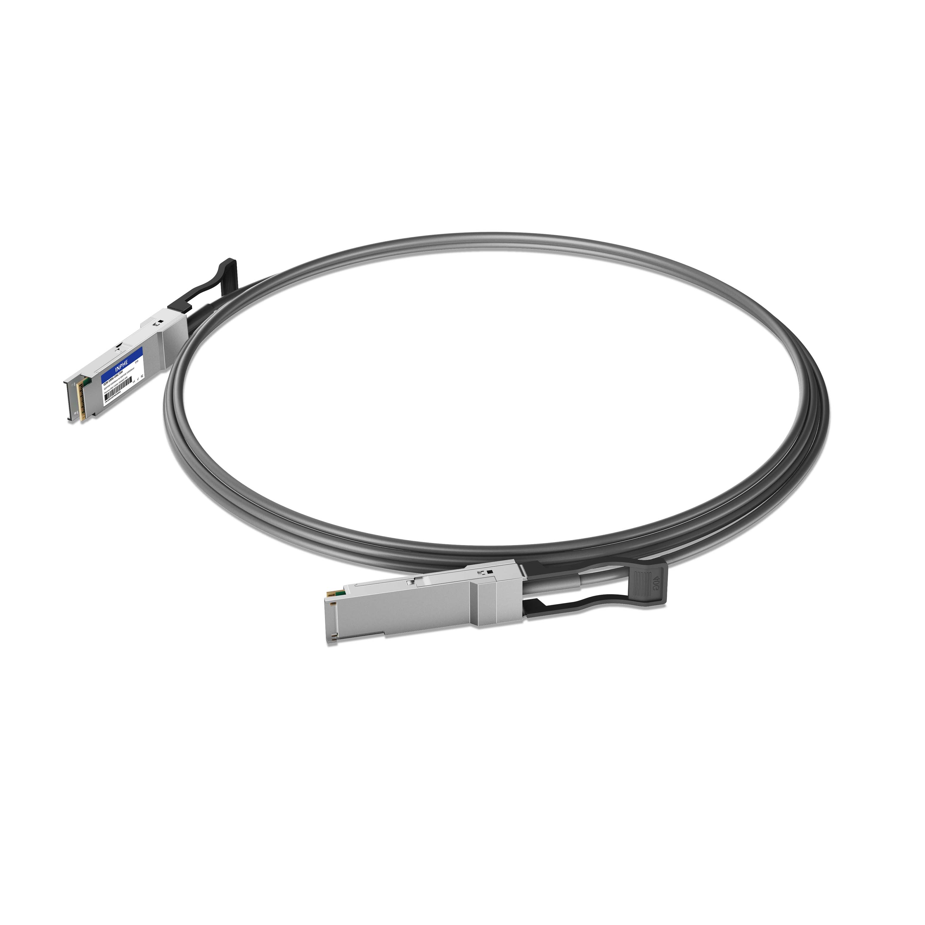 3m 10ft Cisco QDD-400-CU3M Compatible QSFPDD 400GBASE to QSFPDD 400GBASE Passive Direct Attach Copper Twinax Cable 28AWG
