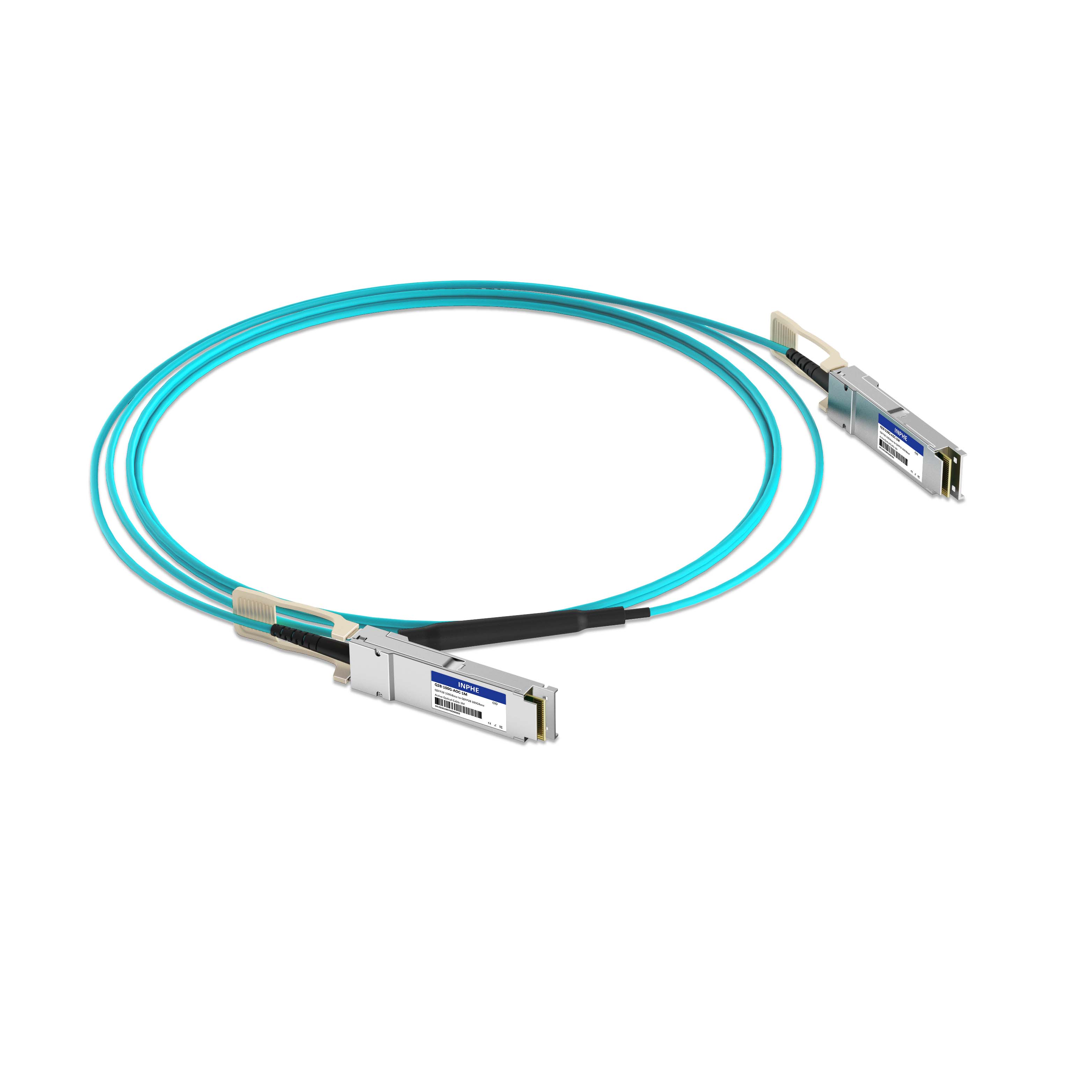 1m 3ft Cisco QSFP-100G-AOC1M Compatible QSFP28 100GBASE to QSFP28 100GBASE Active Optical Cable