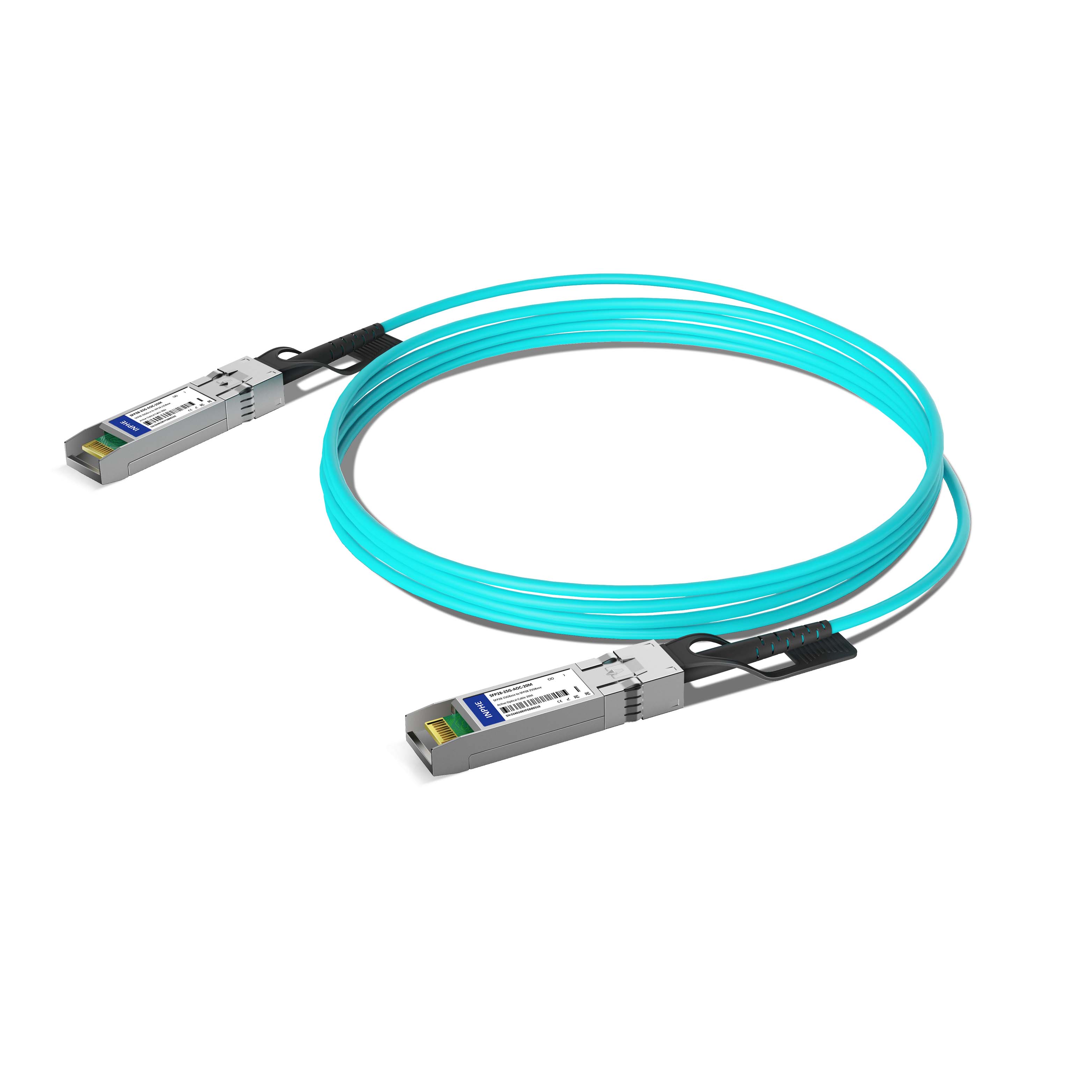 20m 66ft Cisco SFP-25G-AOC20M Compatible SFP28 25GBASE to SFP28 25GBASE Active Optical Cable