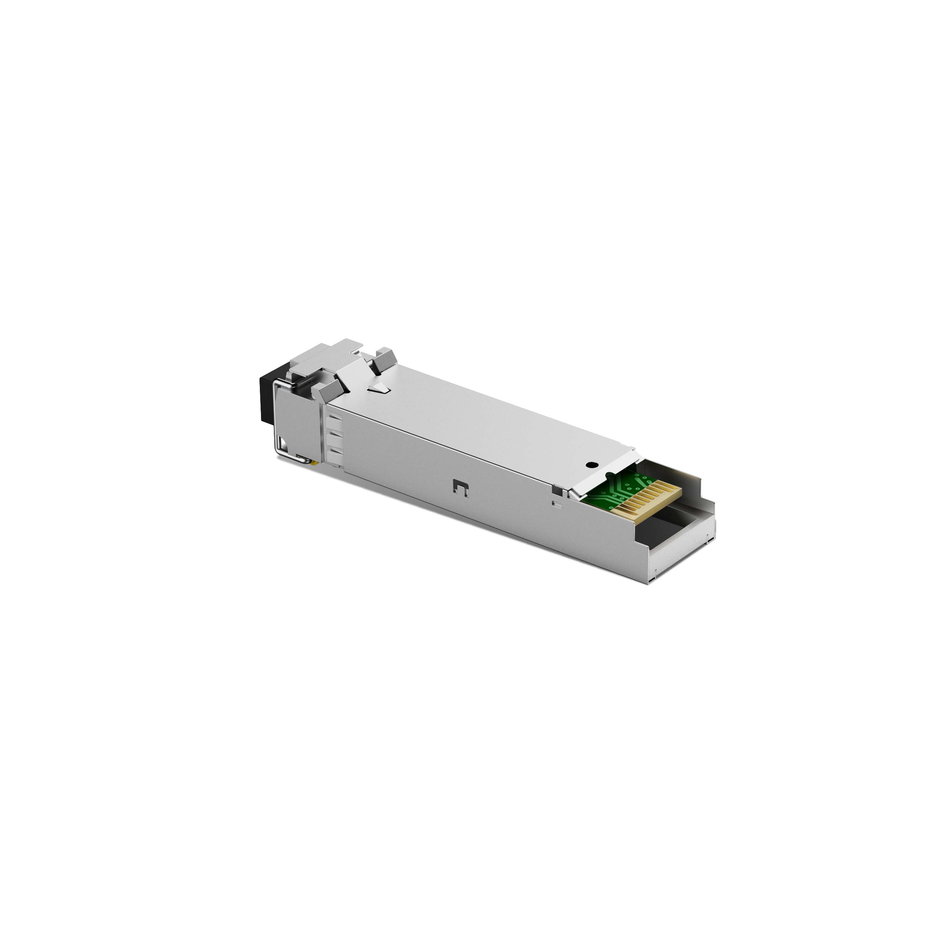Infinera (ex. Transmode) TRX100075 Compatible SFP 1.25GBASE BiDi 1550nm-Tx/1310nm-Rx 20km SMF Simplex LC DDM/DOM Optics Transceiver