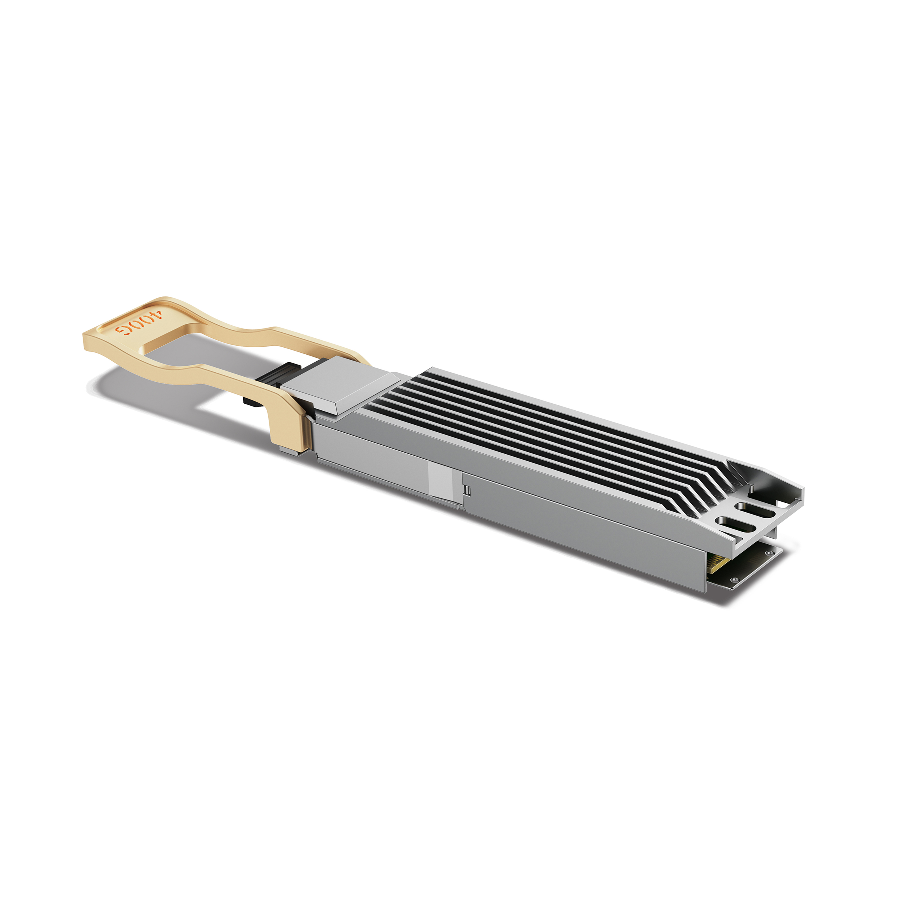 Cisco Compatible OSFP 400GBASE SR8 850nm 100m MMF MPO/MTP-16 With Dual CDR DDM/DOM Optics Transceiver, Finned Top