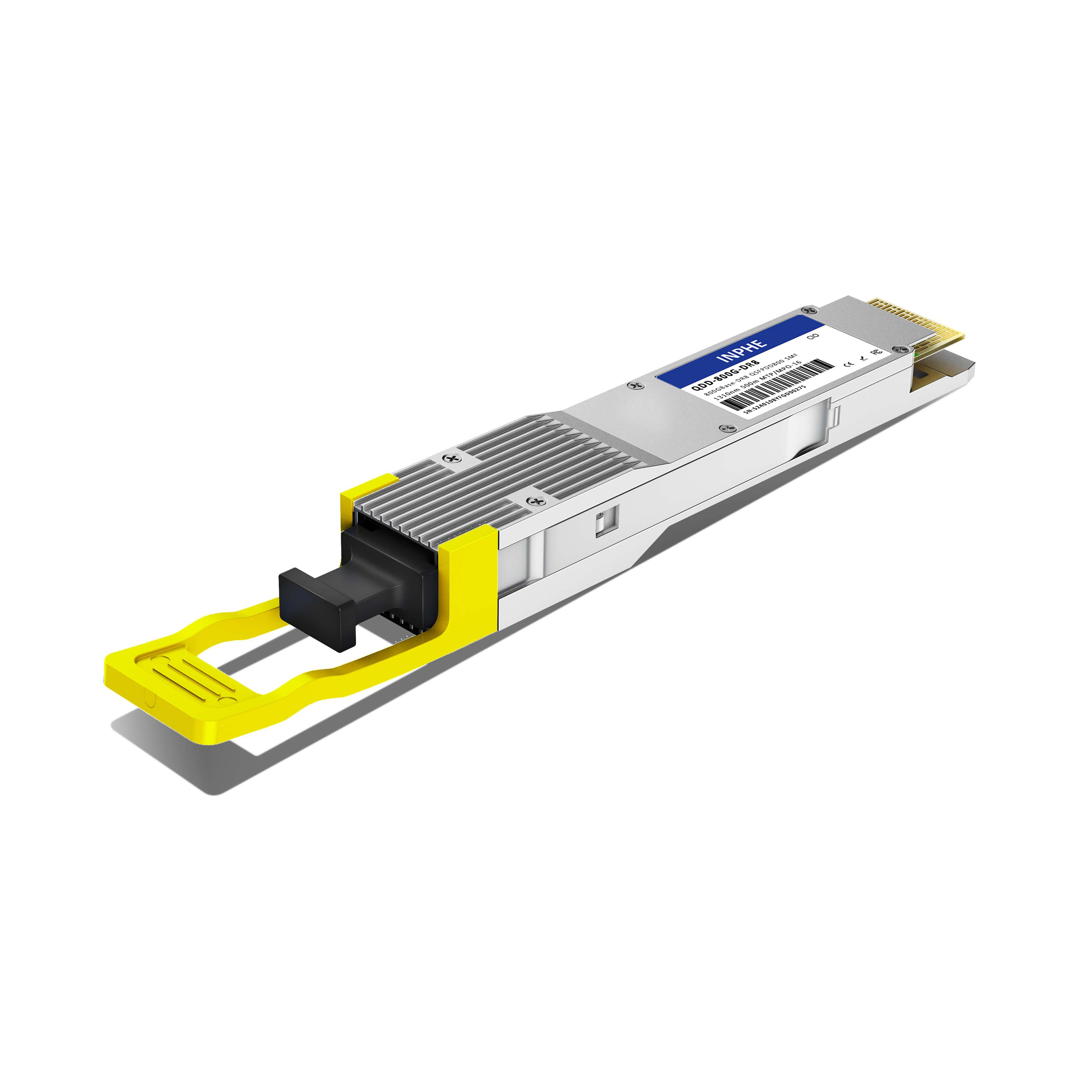 Cisco Compatible QSFP-DD800 800GBASE DR8 1310nm 500m SMF MPO/MTP-16 With Dual CDR DDM/DOM Optics Transceiver, Support 8x100G DR1