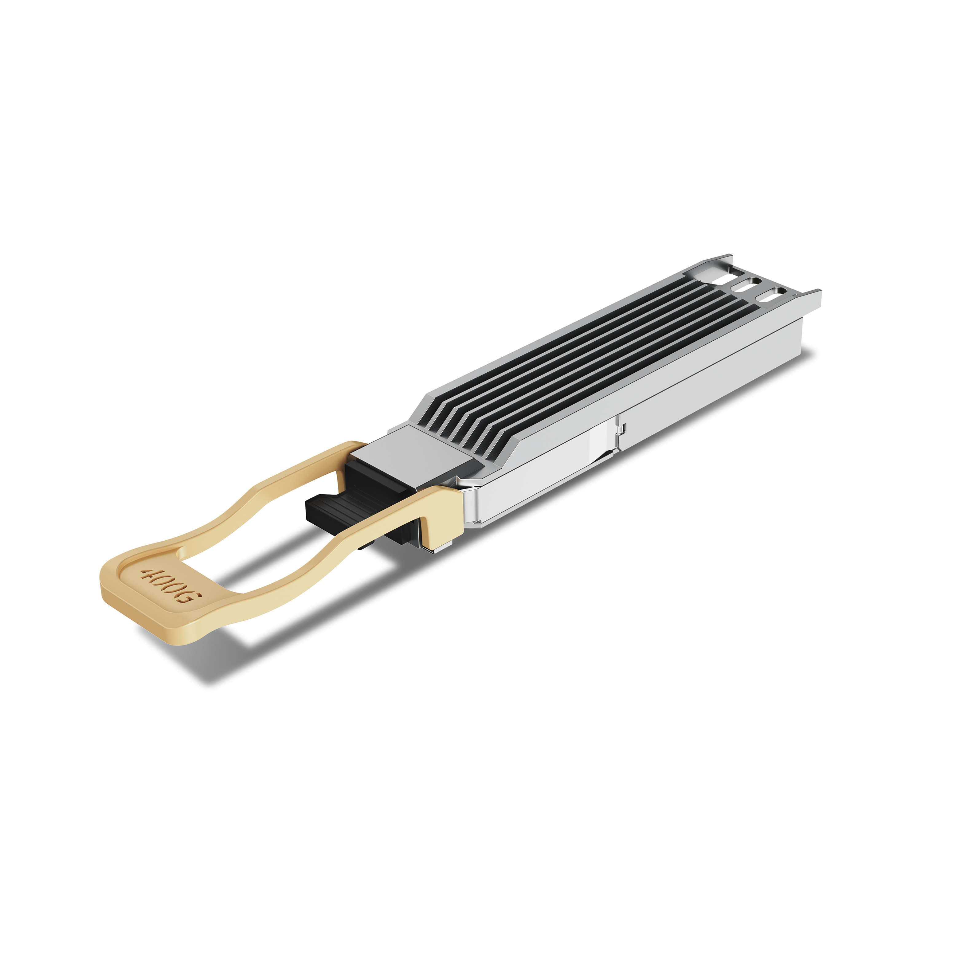 Cisco Compatible OSFP 400GBASE SR4(VR4) 850nm 50m MMF MPO/MTP-12 With Dual CDR DDM/DOM Optics Transceiver, Finned Top