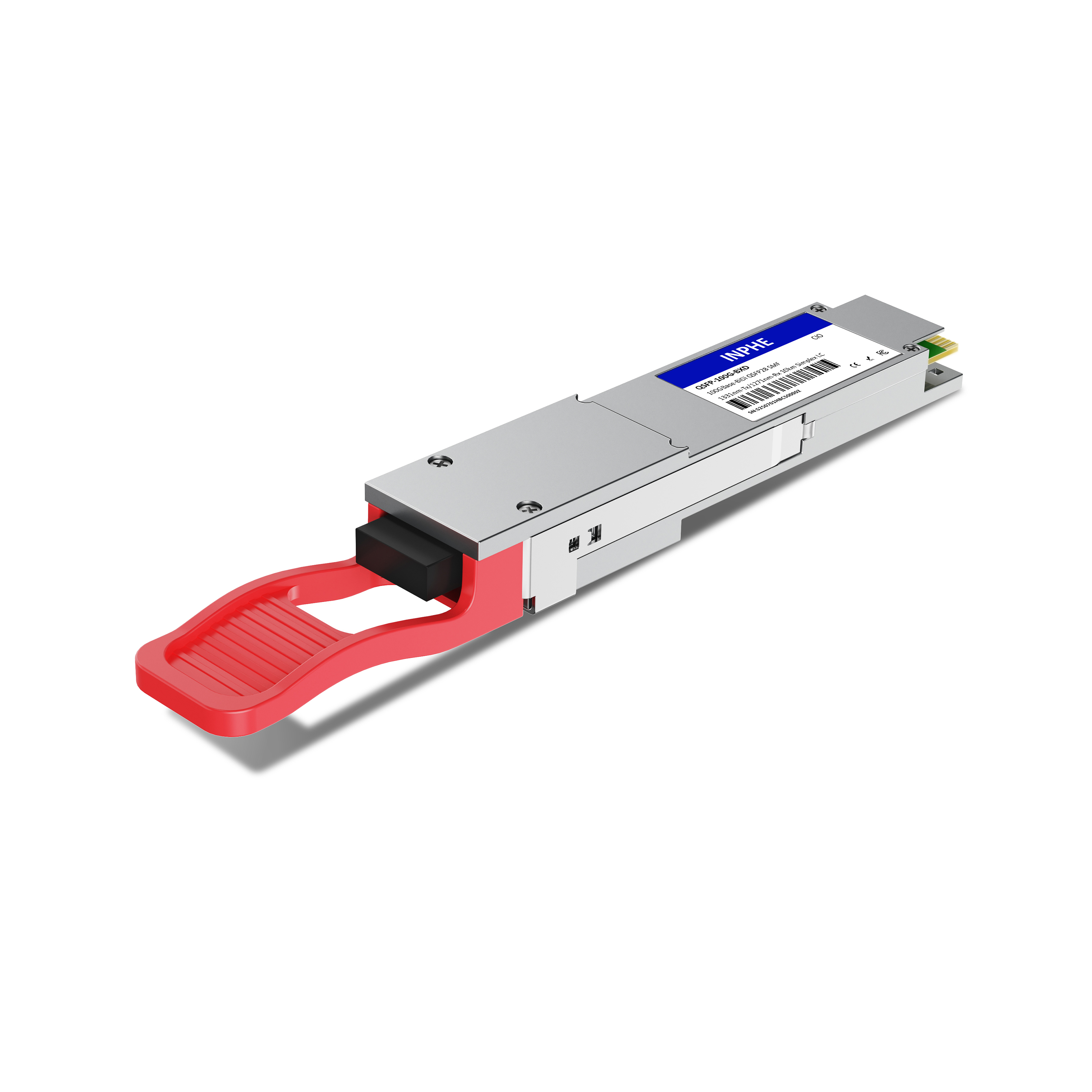 Juniper 740-173674 QSFP-100G-LRBD-D Compatible QSFP28 100G BiDi 1331nm-Tx/1271nm-Rx 10km SMF Simplex LC With Dual CDR DDM/DOM Optics Transceiver