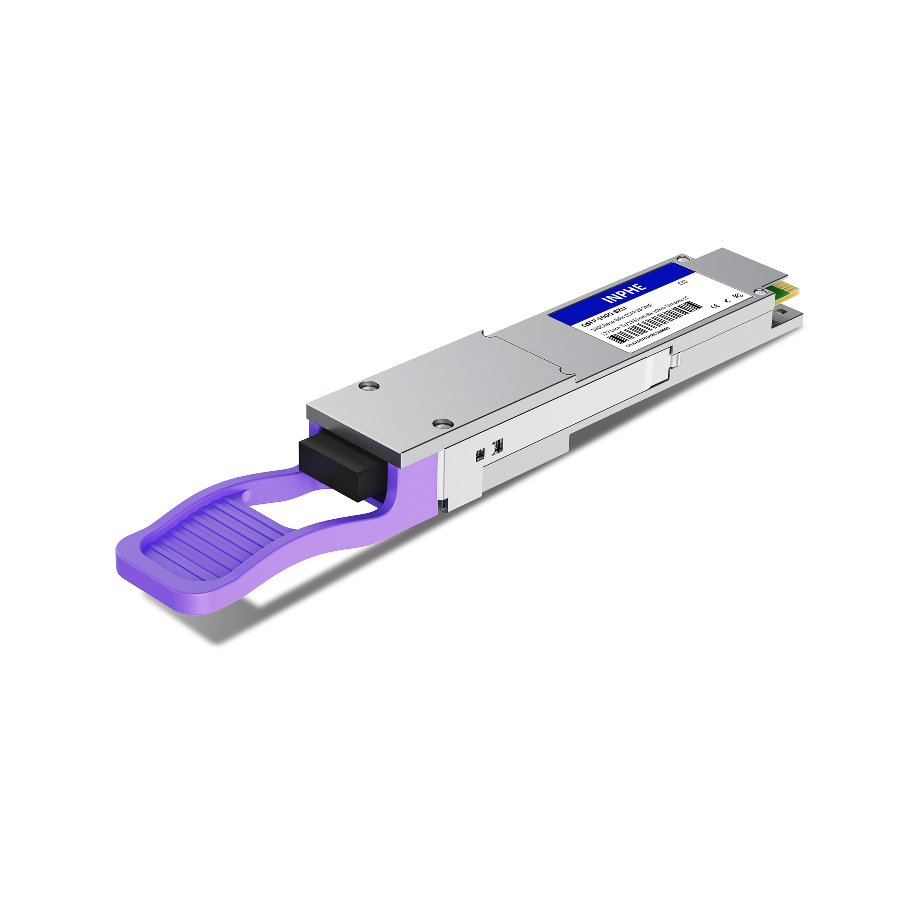 Cisco QSFP-100G-B10U4-I Compatible QSFP28 100GBASE BiDi 1271nm-Tx/1331nm-Rx 10km SMF Simplex LC With Dual CDR DDM/DOM Optics Transceiver