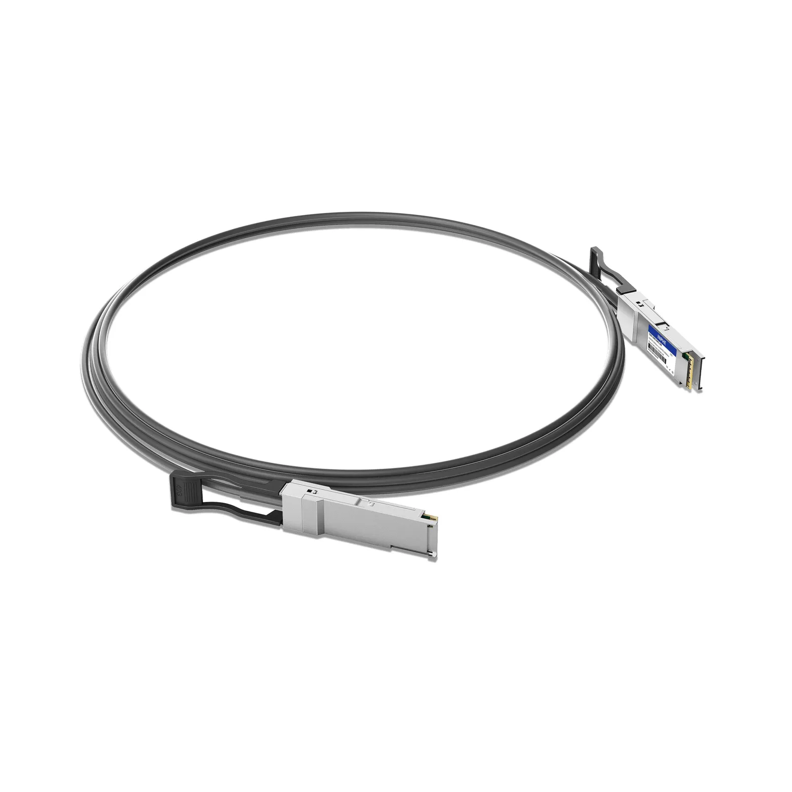 2.5m 8ft Cisco QDD-400-CU2.5M Compatible QSFPDD 400GBASE to QSFPDD 400GBASE Passive Direct Attach Copper Twinax Cable 28AWG