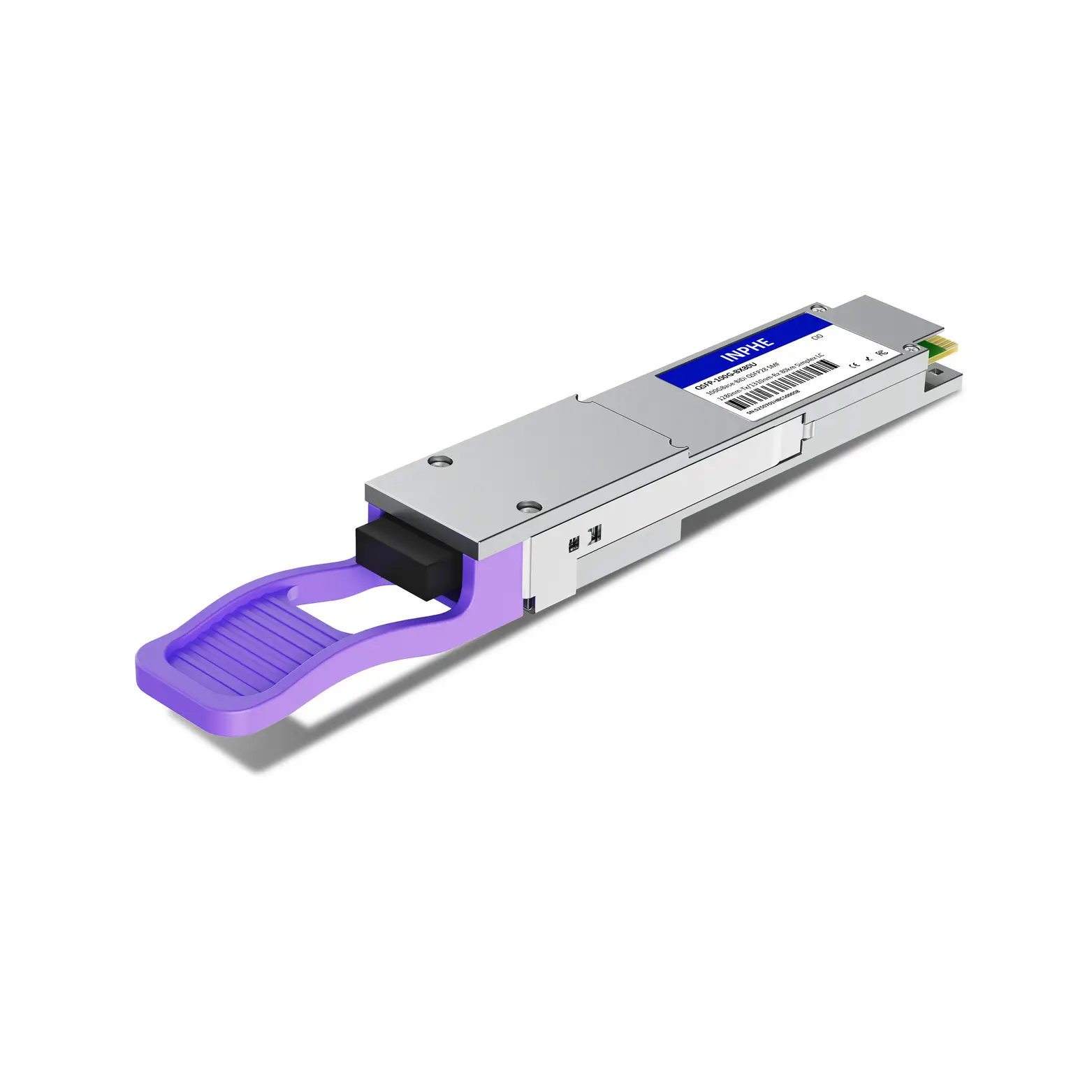 Cisco Compatible QSFP28 100G BiDi 1273.55nm-Tx/1309.14nm-Rx 80km SMF Simplex LC DDM/DOM Optics Transceiver