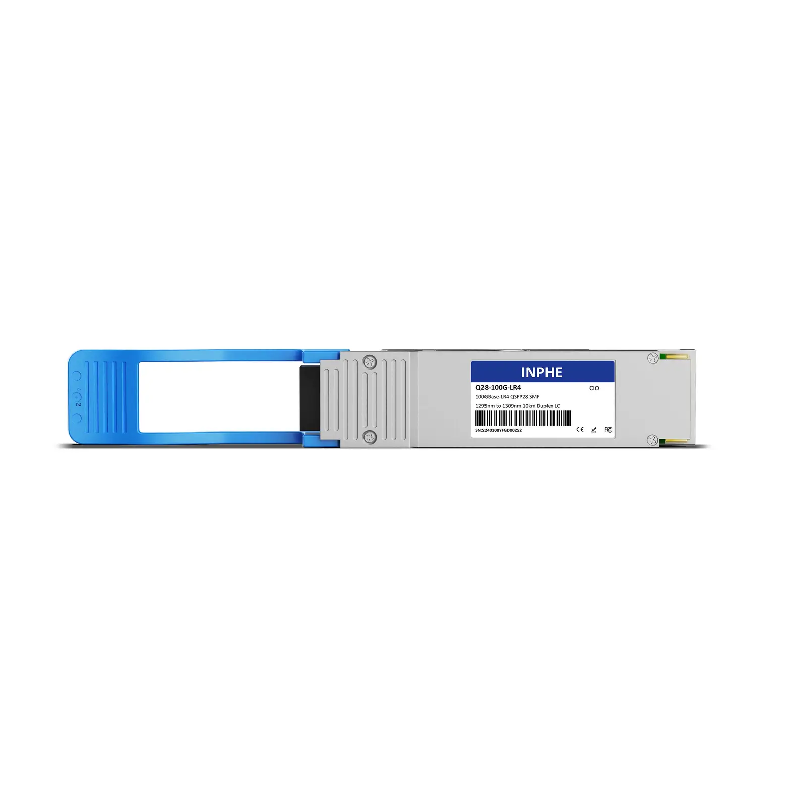 Arista QSFP-100G-LR4 Compatible QSFP28 100G LR4 1295/1300/1304/1309nm 10km SMF Duplex LC DDM/DOM Optics Transceiver