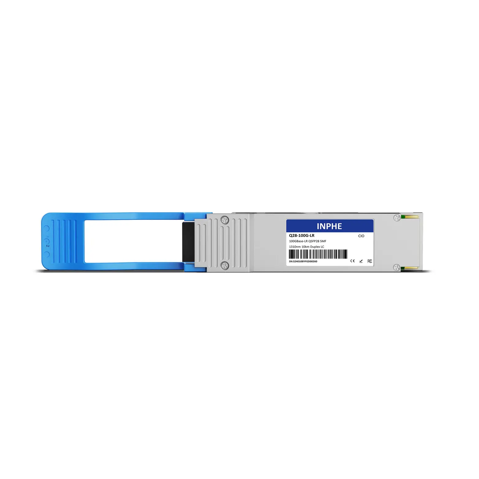 Arista QSFP-100G-LR Compatible QSFP28 100G LR1 1310nm 10km SMF Duplex LC DDM/DOM Optics Transceiver
