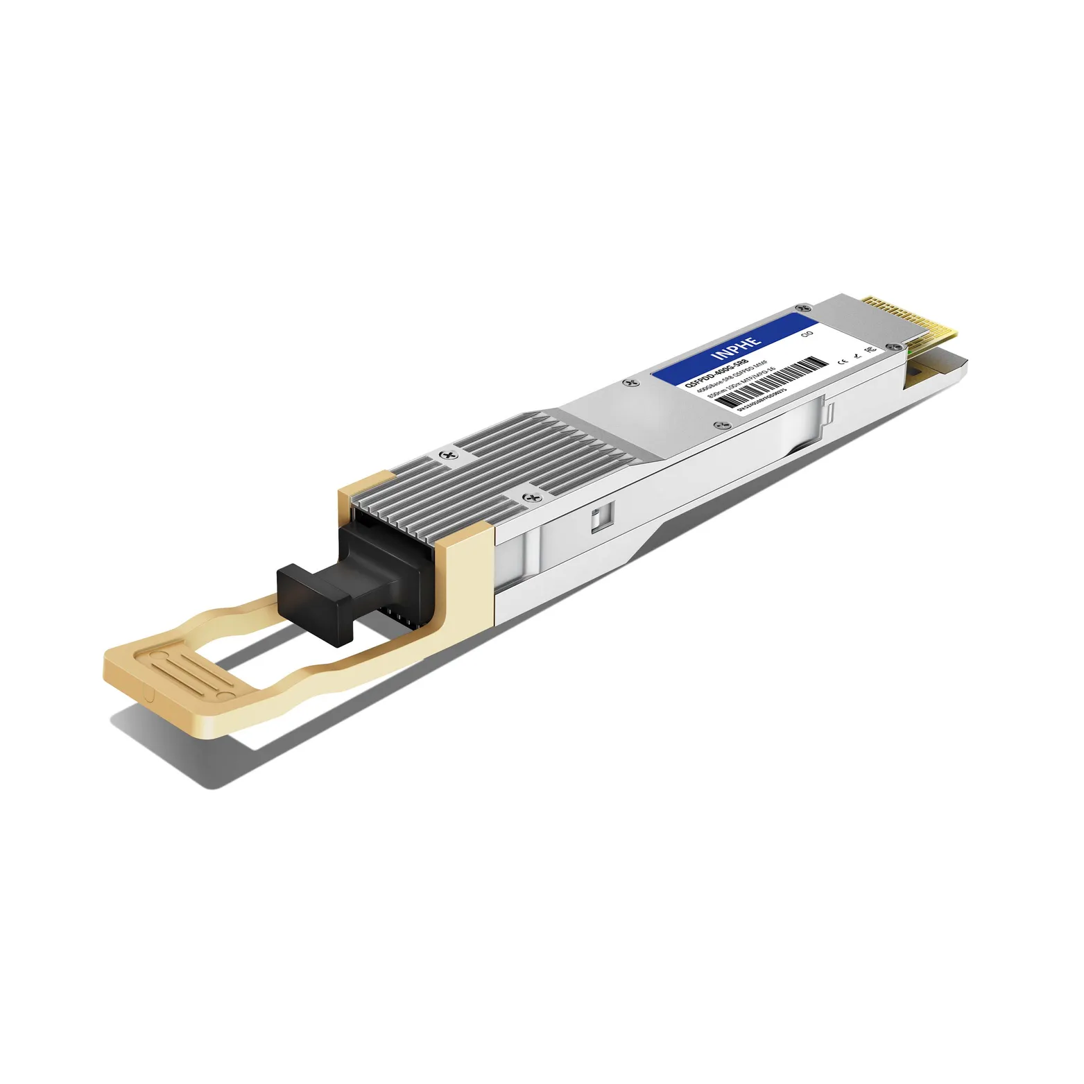 Cisco QDD-400G-SR8-S Compatible QSFPDD 400G SR8 850nm 100m MMF MPO/MTP-16 DDM/DOM Optics Transceiver, Support 8x 50G SR