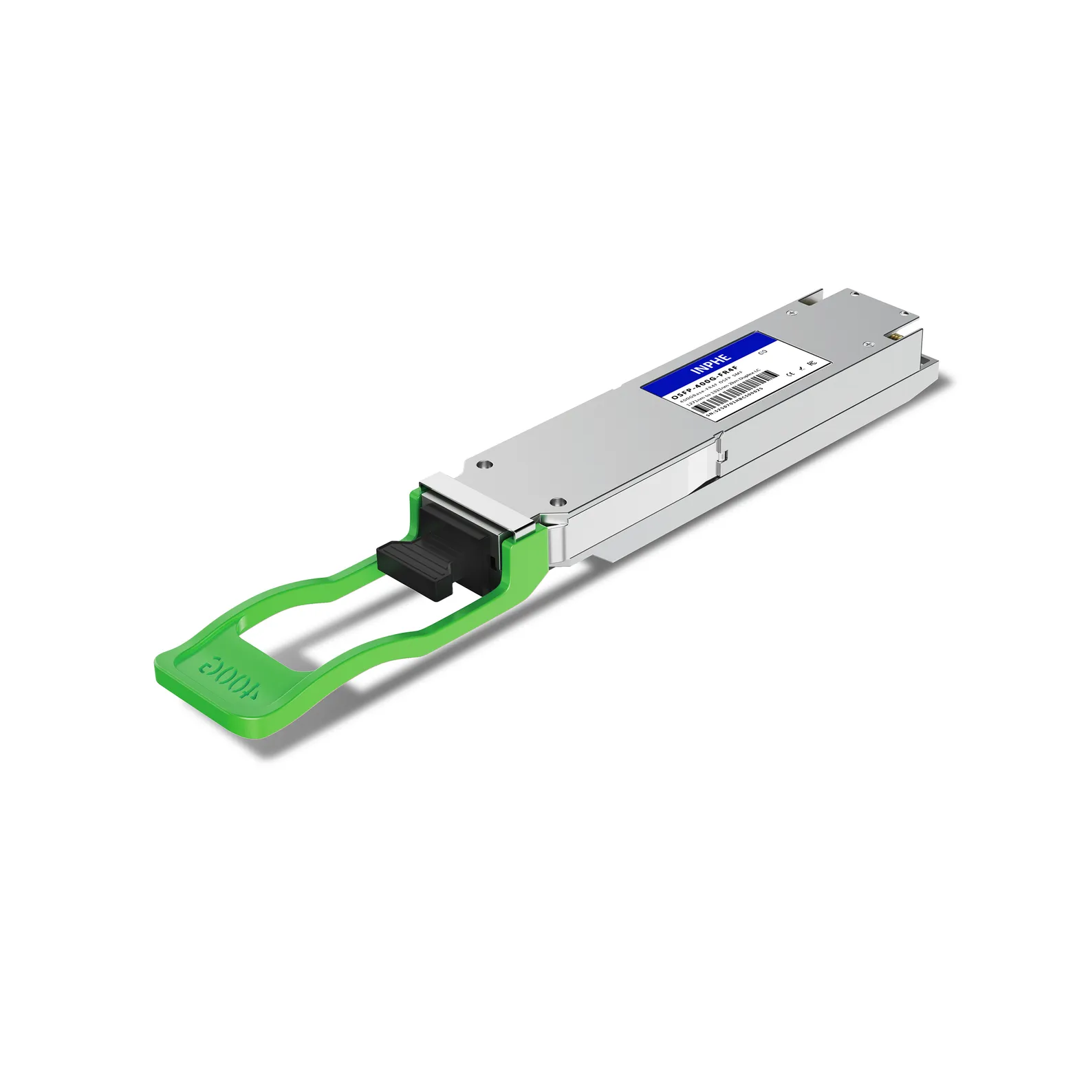 Cisco Compatible OSFP 400GBASE FR4 1271/1291/1311/1331nm 2km SMF Duplex LC With Dual CDR DDM/DOM Optics Transceiver, Finned Top