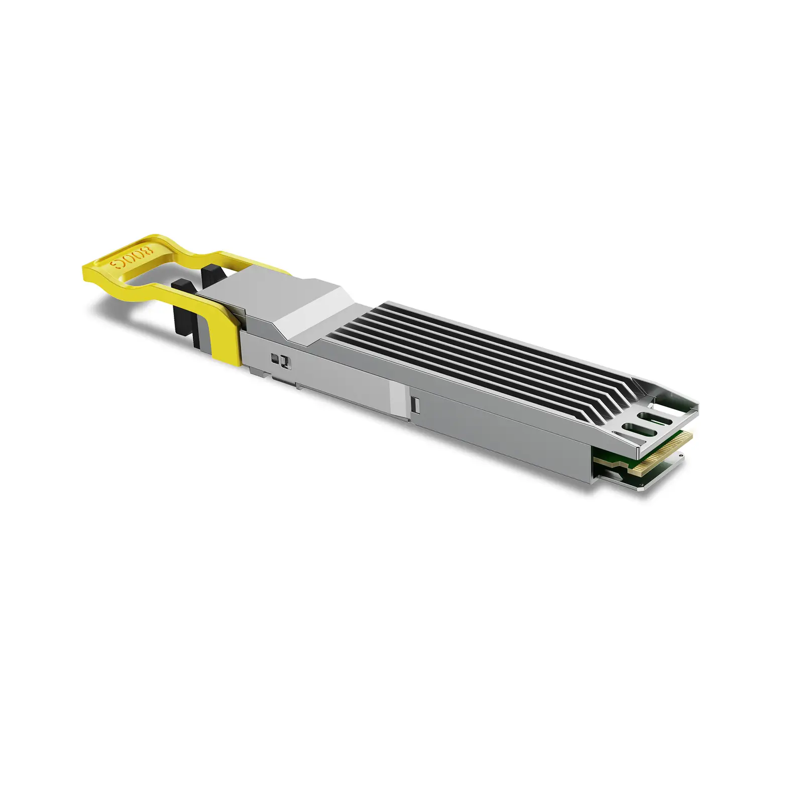 Cisco Compatible OSFP 800GBASE 2xXDR4 1310nm 2km SMF Dual MPO/MTP-12 DDM/DOM Optics Transceiver, Support 2x400G XDR4, Finned Top